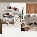 Mood Board and Furniture Layout Service -  خدمة المود بورد وتوزيع الأثاث فقط