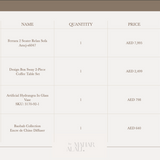 Full Mood Board & Shopping List Service - خدمة المودبورد المتكاملة وقائمة المشتريات